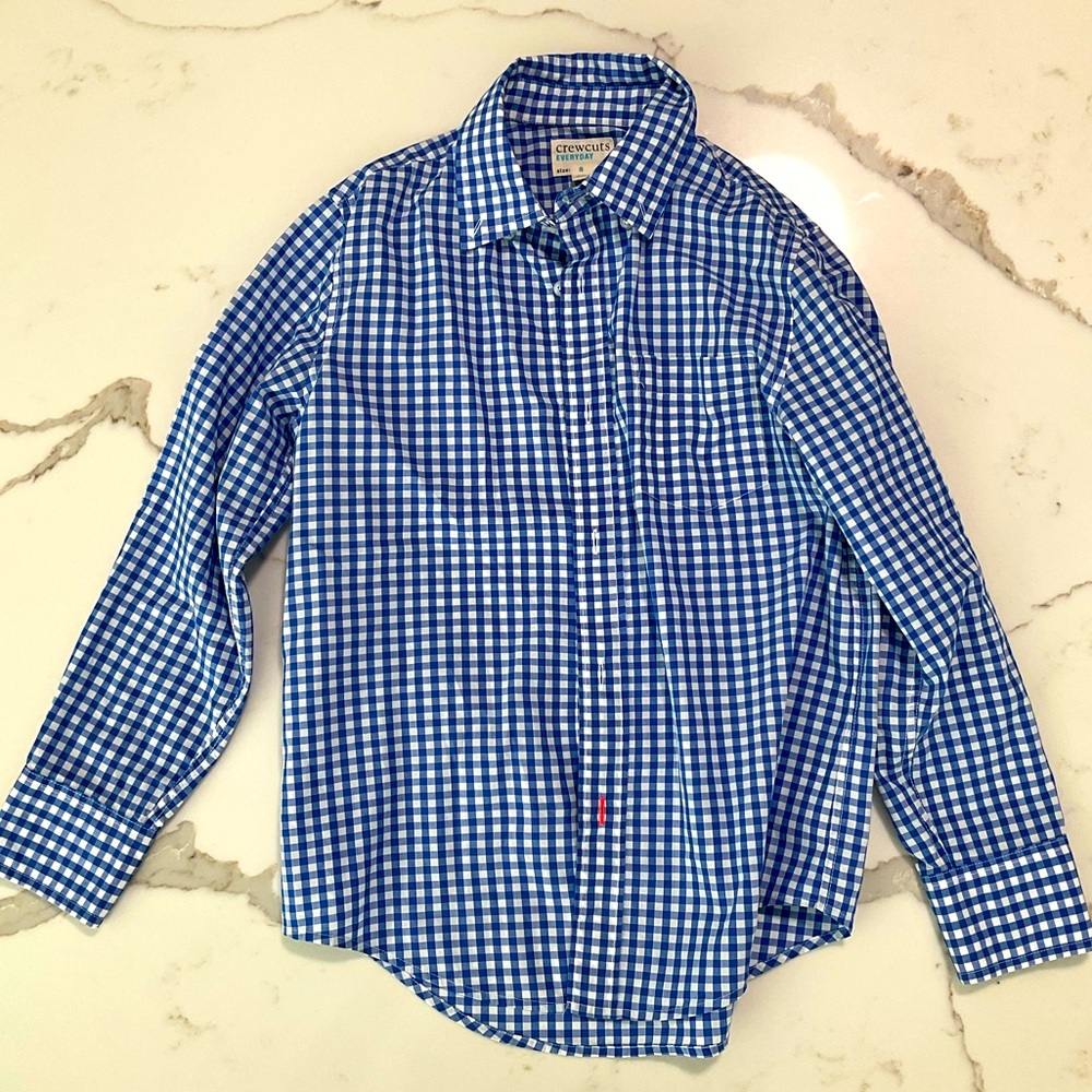 Boys J.crew plaid button down